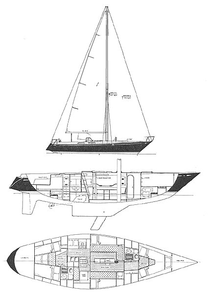 NEW YORK 48 sailboat - replacement sails available