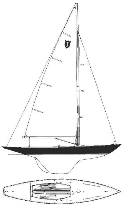 SHIELDS sailboat - replacement sails available